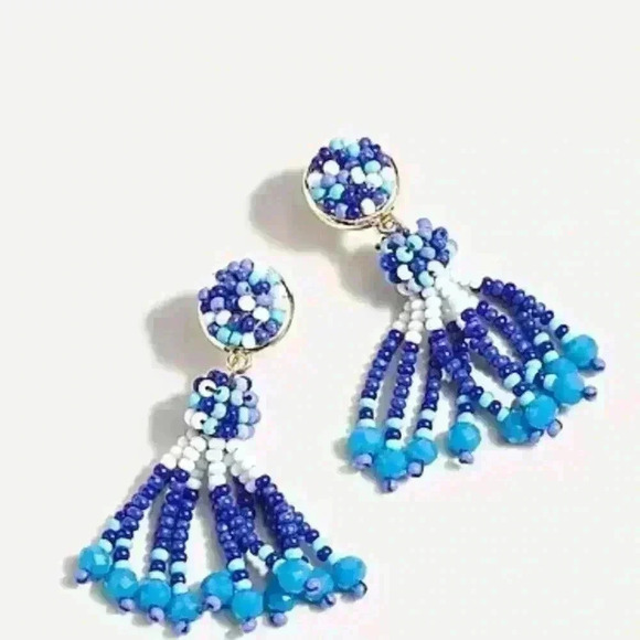 J Crew Tassel Earrings - Picture 1 of 5